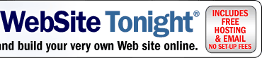 Build your web site with WebSite Tonight. Professionally designed Web site templates provide advanced Web site design for users at all levels